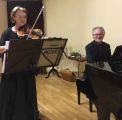 Konzertreihe für Senioren und Kranken mit Ivetta Viatet (Rußland), Violin